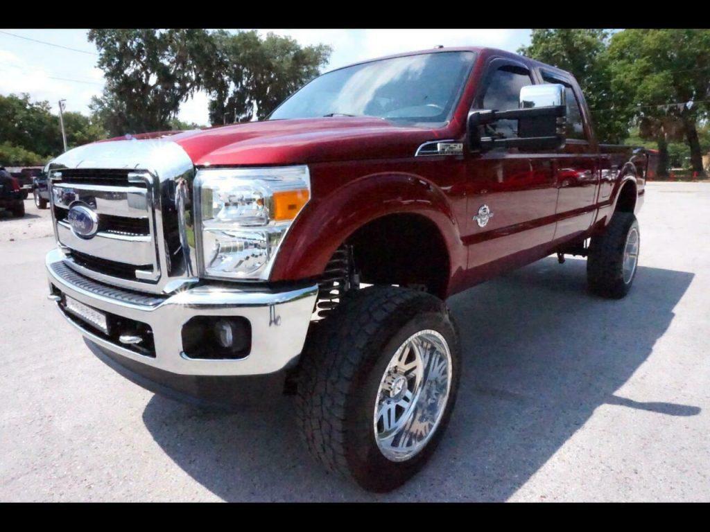 nice and clean 2016 Ford F 250 Lariat crew cab