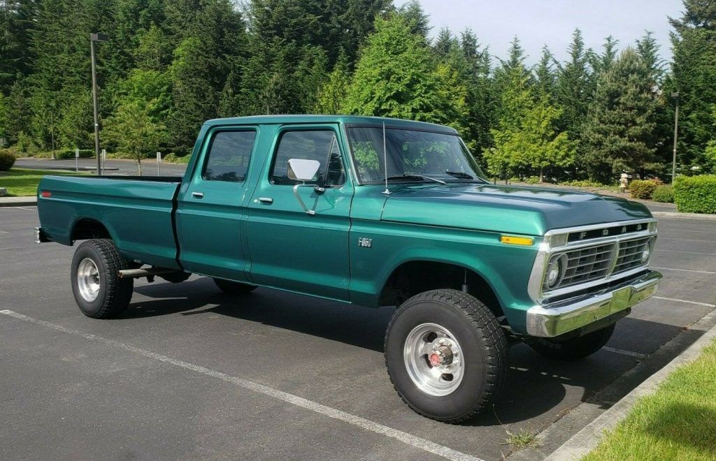 Very Clean 1973 Ford F 350 crew cab
