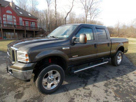 low miles 2005 Ford F 350 Lariat Super Duty crew cab for sale
