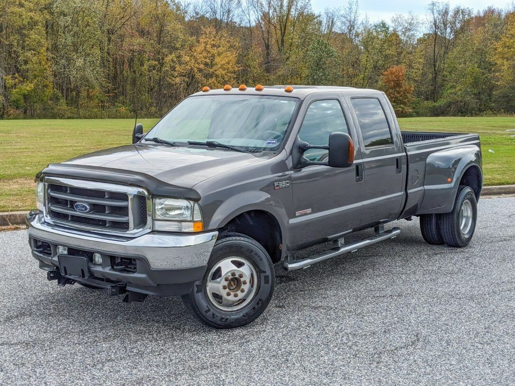 well equipped 2003 Ford F 350 Lariat crew cab