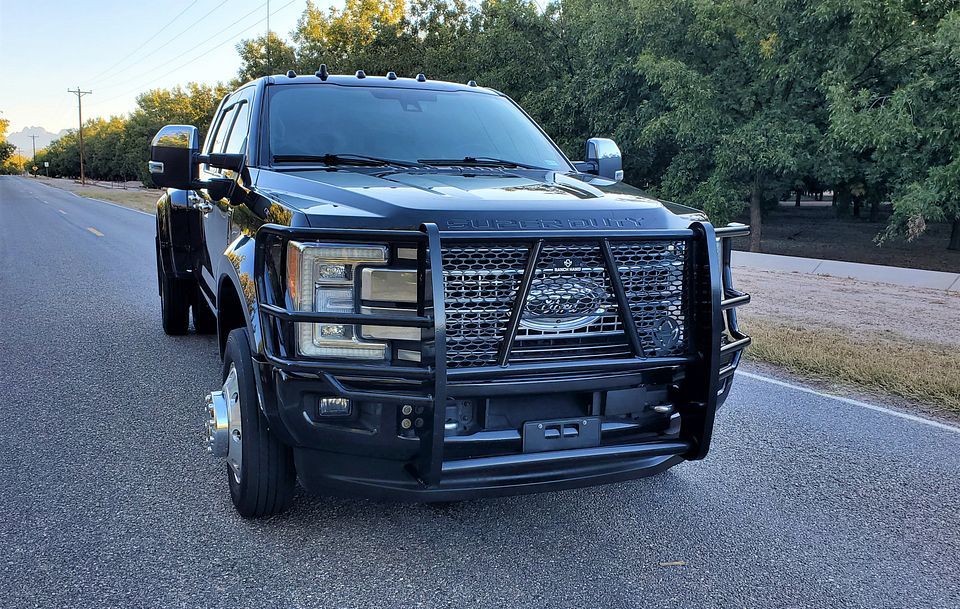 2019 Ford F-450 Platinum crew cab [has all the bells and whistles]