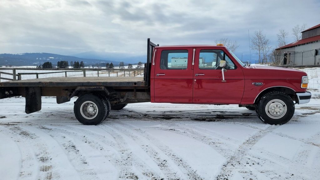 1994 Ford F-350 XLT crew cab [very solid old classic]